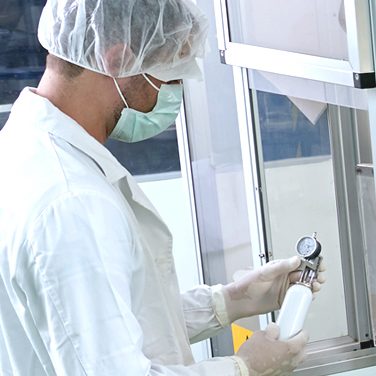 Produzione di dispositivi medici in confezione aerosol